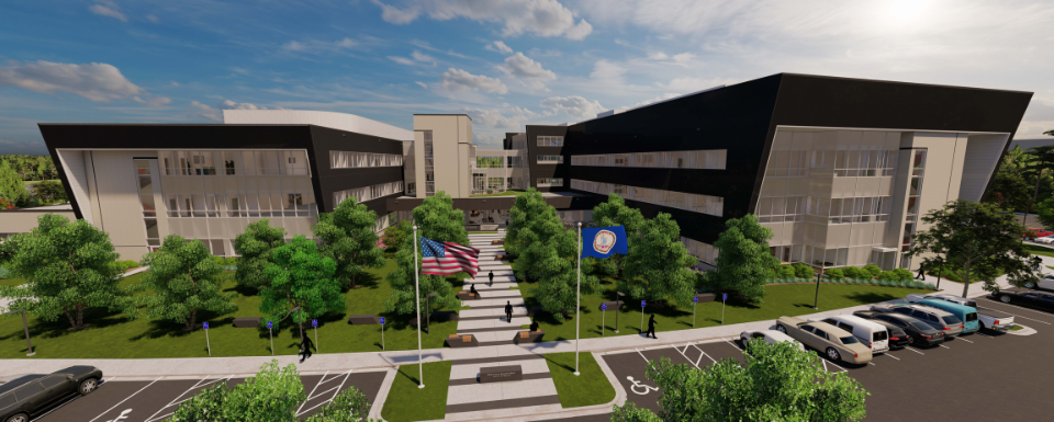 Rendering of new Central Laboratory facility